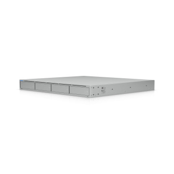 Ubiquiti UNAS-PRO-4 UNAS Pro 4, 1U Rack-Mount NAS(4) 2.5/3.5'HDD Bays(2) M.2NVMe SSD, Fast Access, Low Latency, High-Availability 10Gbps,Large Storage - Image 1