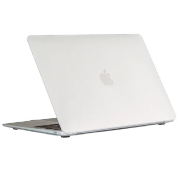 USP ACMB133A Apple MacBook Air (13.3') Hardshell Glassy Matte Case - Clear, Scratch Resistant, Lightweight, Anti-Slip Design, 5 Years Warranty - Image 1