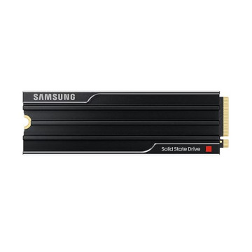 Samsung MZ-VAP2T0CW 9100 PRO 2TB PCIe Gen5 NVMe SSD Heatsink 14700MB/s 13400MB/s R/W 1850K/2600K IOPS 1200TBW 1.5M hrs V-NAND TLC AES 256-bit Encryption 5yr wty