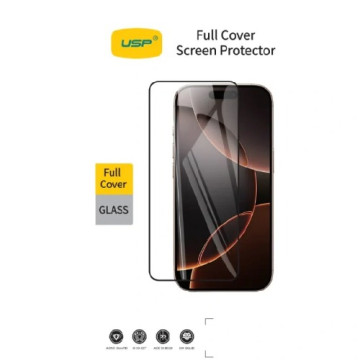 USP 6976552044226 Apple iPhone Air (6.5') Tempered Glass Screen Protector - Full Coverage, 9H Hardness, Bubble-free, 5 Years Warranty - Image 1