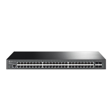 TP-LINK SG3452X Omada 48-Port Gigabit L2+ Managed Switch with 4 10GE SFP+ Slots, Integration with Omada SDN Controller, Static Routing, OAM, sFlow, DD - Image 1