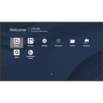 ViewSonic CDE6514-2C ,65' 4K UHD,Quad-Core SoC with 4GB RAM,Fast Warm Boot,USB Playback with Signal Failover,500-nit Brightness,ProAV integration - Image 1