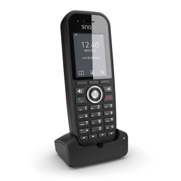 Snom M30 EU M30 IP DECT Handset, Multicell Compadible, Backlit Keyboard, Long Stangby Time, Hold or Forward, Black **Please add IPS-4661-AU** - Image 1