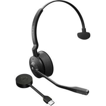 Jabra 9653-470-111 ENGAGE 55 SE MS MONO DECT HEADSET,LINK 400C BT DONGLE, SOFTPHONE/DESKPHONE, USB-C - Image 1