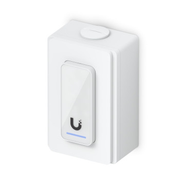 Ubiquiti UACC-READER-JB-W Reader Junction Box,White, For UniFi Access Readers & Intercom Viewers, Support Flat Surface Mounting & Attachment to 3/4' Conduit - Image 1