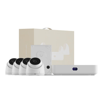 Ubiquiti UNVR-INSTANT-KIT Network Video Recorder Instant Kit, Compact UniFi Protect NVR Kit, (1)UniFi Protect NVR Instant, (4)G5 Turret Ultra Cam(1)1TB HDD, Fast Setup - Image 1