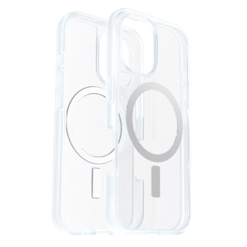 Otterbox 77-96245 React MagSafe Apple iPhone 16 (6.1') Case Clear - ,DROP+ Military Standard,Hard Case with Soft Grip Edges,7 Years Warranty - Image 1