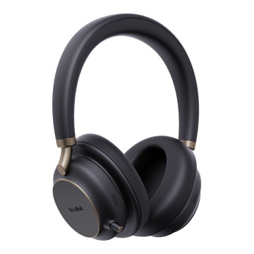 Yealink BH76-P-BL-MS-C/A BH76 Plus Teams Black USB-C/A Bluetooth Stereo Headset, 5Mic Beamforming Noise Cancellation Talk time up to 35h, Bluetooth 5.3 USB-C/A Dongle - Image 1