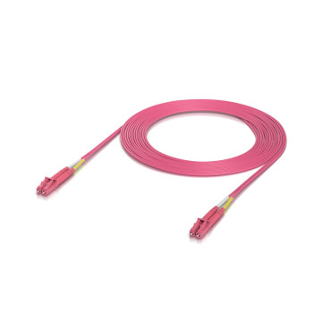 Ubiquiti UACC-OFC-M2-LULU-3M-50 OM4 Duplex LC UPC Fiber Patch Cable, Indoor OM4 multi-mode fiber patch cable with duplex LC UPC connectors. - Image 1