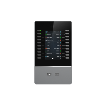 Grandstream GBX20 LCD Extension Module For GRP2615 & GXV3350 only, 20 Dual-colored Extension Keys, 4.3 inch TFT Color LCD - Image 1