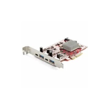 StarTech PEXUSB312A2C2V 4-PORT USB PCIE CARD, 10GBPS 2X USB-C/2X USB-A - 2 CONTROLLERS 2 YR - Image 1