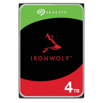 Seagate ST4000VN006 IRONWOLF NAS 4TB, 3.5" SATA HARD DRIVE, 3YR WTY - Image 1