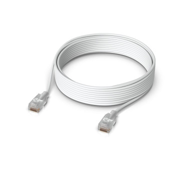 Ubiquiti UACC-CABLE-PATCH-EL-12M-W UniFi Etherlighting Patch Cable, Length 12m, White, Nano-Thin Patch Cable With 10 GbE Support, Designed To Showcase EtherlightingEffects. - Image 1