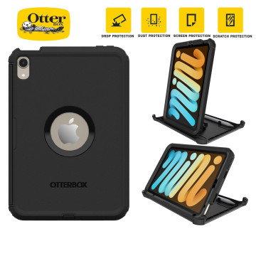 Otterbox 77-87478 Defender Apple iPad Mini (8.3') (A17 Pro) (7th Gen) / iPad Mini (8.3') (6th Gen) Case Black -No Retail Packaging-,7 Years Warranty - Image 1