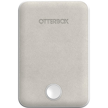 Otterbox 78-81463 5K mAh Wireless Power Bank for Magsafe With Qi2 -White , USB-C, Slim, Portable, Compact and lightweight, 2 Years Warranty - Image 1