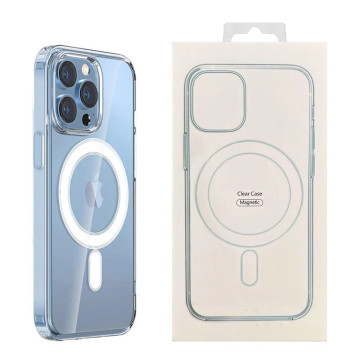USP 6976552044134 Apple iPhone 18 Pro Max / iPhone 17 Pro Max (6.9') Clear Case with MagSafe - Scratch Resistant, Crystal Clear, Shockproof, 1 Year Warranty - Image 1