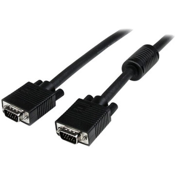 StarTech MXTMMHQ15M 15m Coax High Resolution VGA Monitor Cable - HD15 M/M - Connect your VGA monitor with the highest quality connection available - 15m vga cable - 15m vga video cable - 15m vga monitor cable -15m hd15 to hd15 cable - Image 1