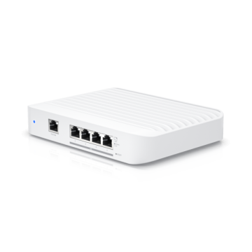 Ubiquiti USW-FLEX-XG UniFi Switch Flex XG - Layer 2 Switch with (4) 10GbE RJ45 Ports and (1) GbE, 802.3at PoE+ RJ45 Input, - Image 1