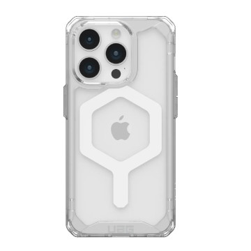 UAG 114286114341 Plyo MagSafe Apple iPhone 15 Pro (6.1') Rugged Case - Ice/White , 16ft. Drop Protection (4.8M), 10 Years Warranty - Image 1