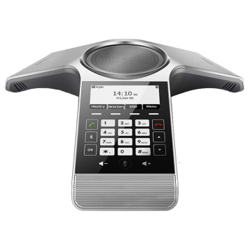 Yealink CP930W Wireless DECT Conference Phone,Huddle Room With Up to 6 People,Noise Proof Technology,Voice Pickup,Hybrid UC Meeting,Touch Keyboard - Image 1