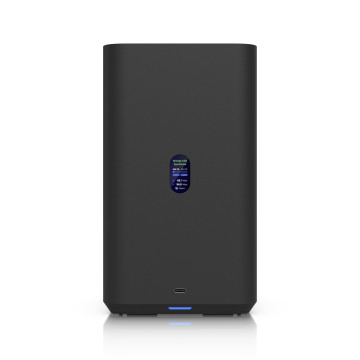 Ubiquiti UNAS-2-B UNAS 2, Black, UniFi Network Attached Storage (2)3.5' HDD Bays, 2.5 GbE Networking, USB-C Connectivity, PoE++ Adapter, All In Compact Foot. - Image 1