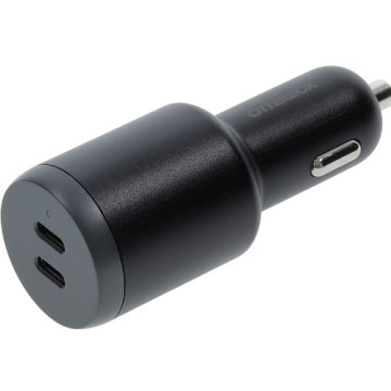 Otterbox 77-98237 100W Dual Port Standard Fast Car Charger - Black , 2 USB-C, Smart & Compact design, Hassle-Free, 2 Years Warranty - Image 1
