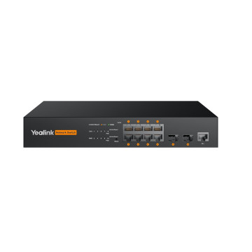 Yealink RCH80 ,Optimized for AVoIP,Versatile Connectivity & Power,L2+ Managed Features,Easy & Reliable Deployment - Image 1
