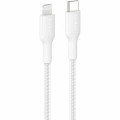 Belkin CAA022FQ2MWH BoostCharge Pro 2 m Lightning/USB-C Data Transfer Cable - Cable for iPhone, iPad Air, iPad Pro, iPad mini - First End: 1 x Lightning - Male - Second End: 1 x USB Type C- Male - MFI - White