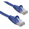 8ware KO820U-0.5 CAT5e Cable 50cm / 0.5m - Blue Color Premium RJ45 Ethernet Network LAN UTP Patch Cord 26AWG CU Jacket