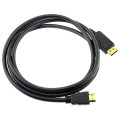 8ware RC-DPHDMI-2 DisplayPort DP to HDMI Cable 2m - 20 pins Male to 19 pins Male Gold plated RoHS