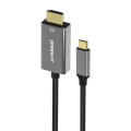 MBEAT MB-XCB-CHD18 Tough Link 1.8m 4K USB-C to HDMI Cable - Extend USB-C Laptop, Tablet or Smartphone Video to HDMI Monitor, Projector, HDTV, 4K@60Hz(3840×2160)