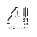 StarTech 3M1A3SG-MONITOR-ARM CROSSBAR TRIPLE MONITOR DESK MOUNT - UP TO THREE 27" MONITORS, VESA, 5YR