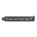 StarTech USBPLATE4 4 PORT USB A FEMALE SLOT PLATE ADAPTER