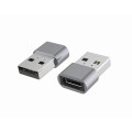 Astrotek AT-USBCUSBA-FM USB-C to USB-A Type C Female to Type-A Male OTG Adapter 480Mhz For Laptop, Wall Chargers,Phone Sliver