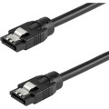 StarTech SATRD60CM 0.6 m Round SATA Cable - Latching Connectors - 6Gbs SATA Cord - SATA Hard Drive Power Cable - Lifetime Warranty - 0.6 m round SATA cable with straight latching connections - Supports data transfer rates of up to 6Gbs with SATA 3.0