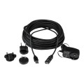 StarTech USB2AAEXT15M 15M USB2.0 A TO A EXTENSION CABLE, M/F, BLACK, LED, LTW