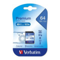 Verbatim 44024 SDXC 64GB (Class 10 UHS-I) Up to 45MB/Sec 300X read speed
