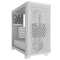 Corsair CC-9011252-WW 3000D AIRFLOW Mid-Tower PC Case - White, Tempered Glass, ATX, 360mm GPU, 170mm CPU, 360mm radiator, 7 slots, USB 3.2, Dust Filtered, 2yr wty