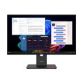 Lenovo 64AFGAR2AU ThinkVision T27UD-40 27' UHD USB-C Dock Monitor 4K 3840x2160 16:9 Height Adjustable Tilt Swivel Pivot 100W PD 3xUSB3.2 Hub RJ45 LAN DP HDMI VES