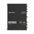 Teltonika RUTM55000000 RUTM55 Dual 5G Router, Dual SIM & eSIM™, Telit 5G Modem, Auto-Failover, Ethernet, Serial (RS232, RS485), 3-PIN POWER INPUT