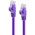 Alogic C6-0.3-PURPLE 0.3M PURPLE CAT6 NETWORK CABLE