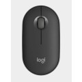 Logitech 910-006988 Pebble M350S Wireless Optical Mouse Graphite 1000 dpi Bluetooth Low Energy
