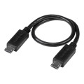 StarTech UUUSBOTG8IN USB OTG CABLE - MICRO USB TO MICRO USB - M/M - 8 IN.