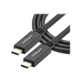 StarTech USB31C5C1M 1M USB-C 3.1 CABLE, 5A PD, TB 3 COMPATIBLE, BLACK, 2YR