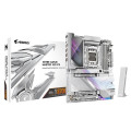 Gigabyte X870E A MASTER X ICE X870E A MASTER X3D ICE: AM5, DDR5 256GB, ALC1220, 10GbE+5GbE LAN, Wi-Fi 7, BT 5.4, Q-Flash, GCC, ATX, Win11, Ryzen 7000–9000