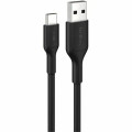 Belkin CAB021FQ3MBK BoostCharge 3 m USB-C/USB-A Data Transfer Cable - Cable for iPhone, MacBook, MacBook Pro, iPad Pro, iPad Air, ... - First End: 1 × USB Type A - Male - Second End: 1 × USB Type C - Male - Black
