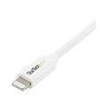 StarTech USBLT1MW 1M USB TO LIGHTNING CABLE APPLE MFI CERTIFIED - WHITE