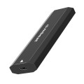MBEAT MB-XCS-CM2 Elite USB-C to M.2 SSD Enclosure - Pocket Size, Ultra Durable, Supports M Key, B+M Key SSD Size 2230, 2242, 2260, 2280, NVME, SATA, 50cm Cable