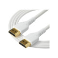 StarTech RHDMM1MPW 1M HIGH SPEED HDMI 2.0 CABLE, M/M, 4K 60HZ, ETHERNET, RUGGED, WHITE, LTW