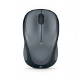 Logitech 910-003384 M235 Wireless Mouse Grey Contoured design Glossy Comfort Grip Advanced Optical Tracking 1-year battery life